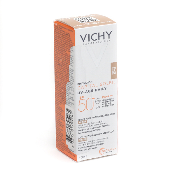 Vichy CS fluid za lice tonirani protiv fotostarenja SPF50 40ml